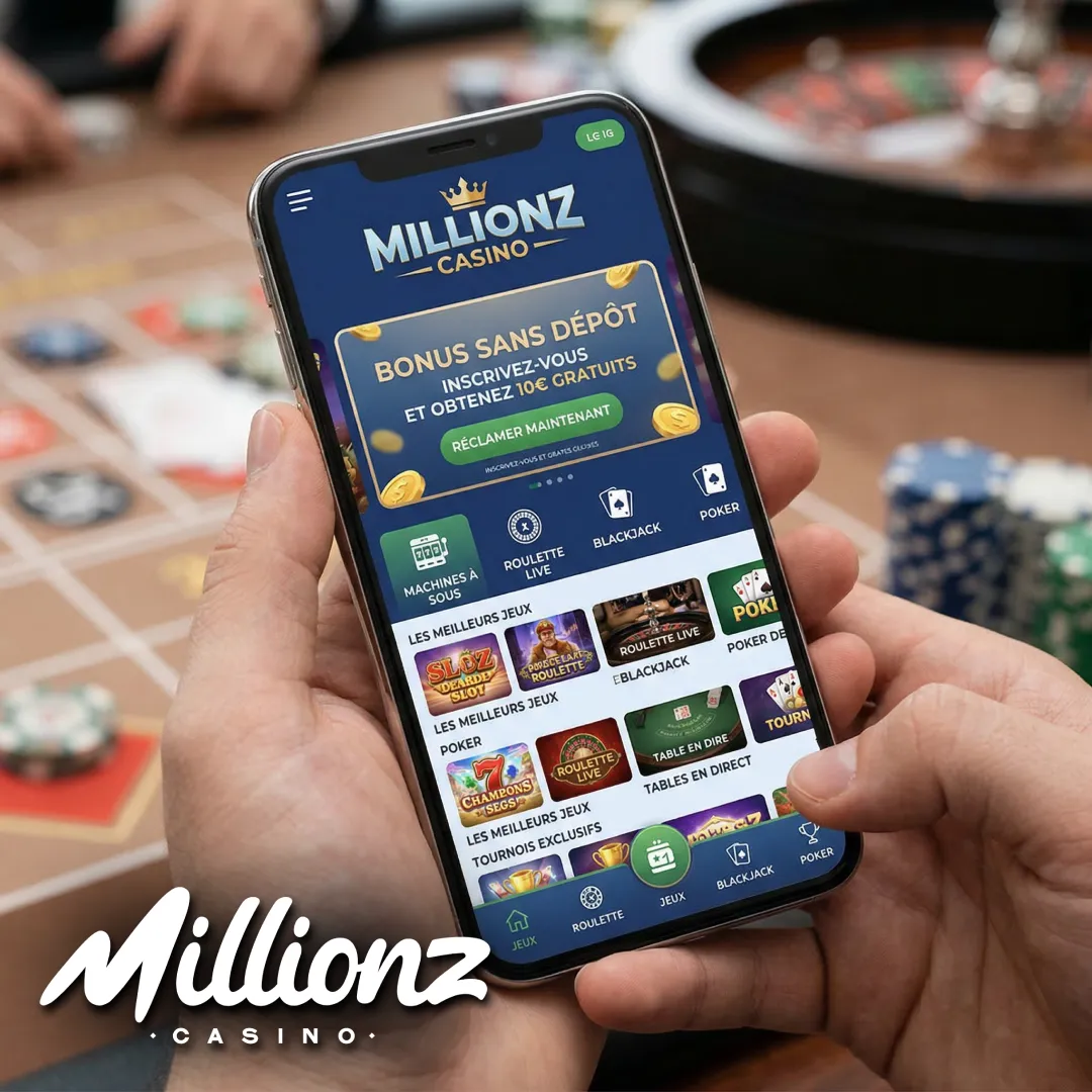 Millionz Casino bonus sans dépôt